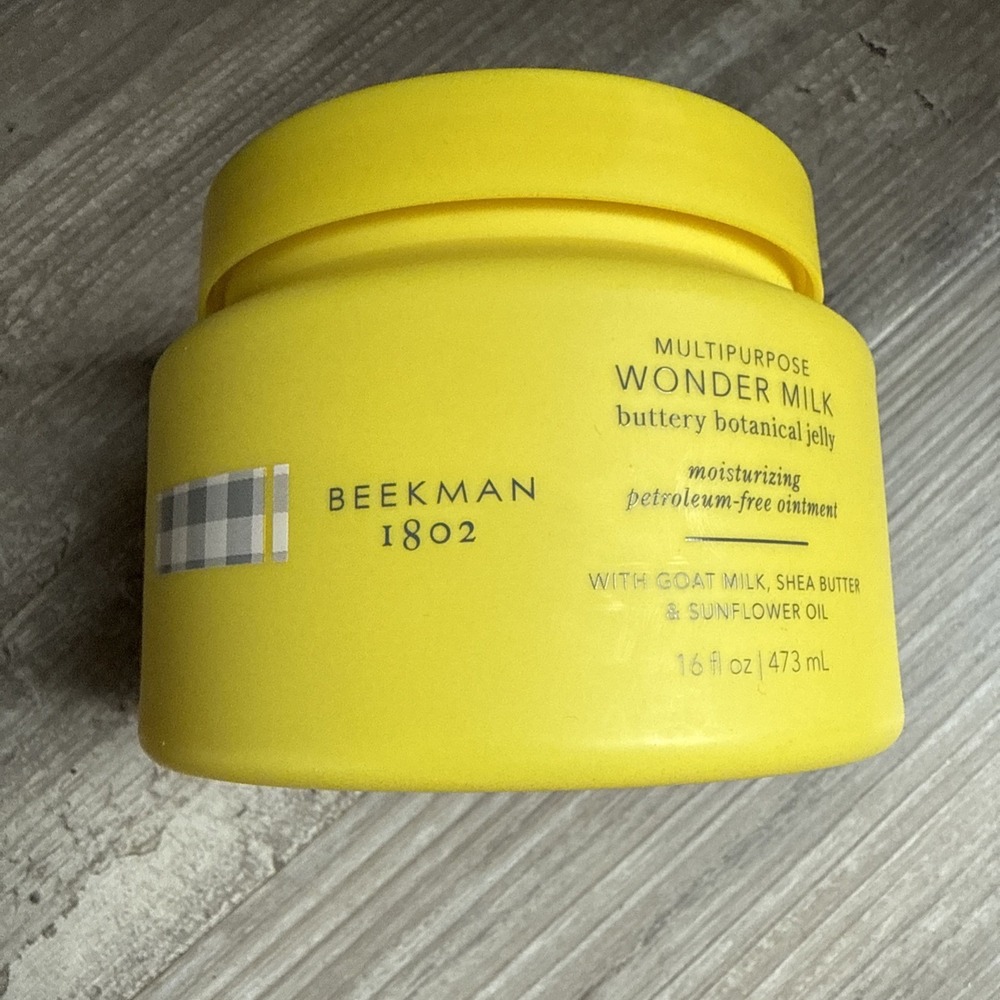 BEEKMAN 1802 MULTIPURPOSE WONDER MILK Buttery Botanical Jelly 16 fl. oz.  SEALED